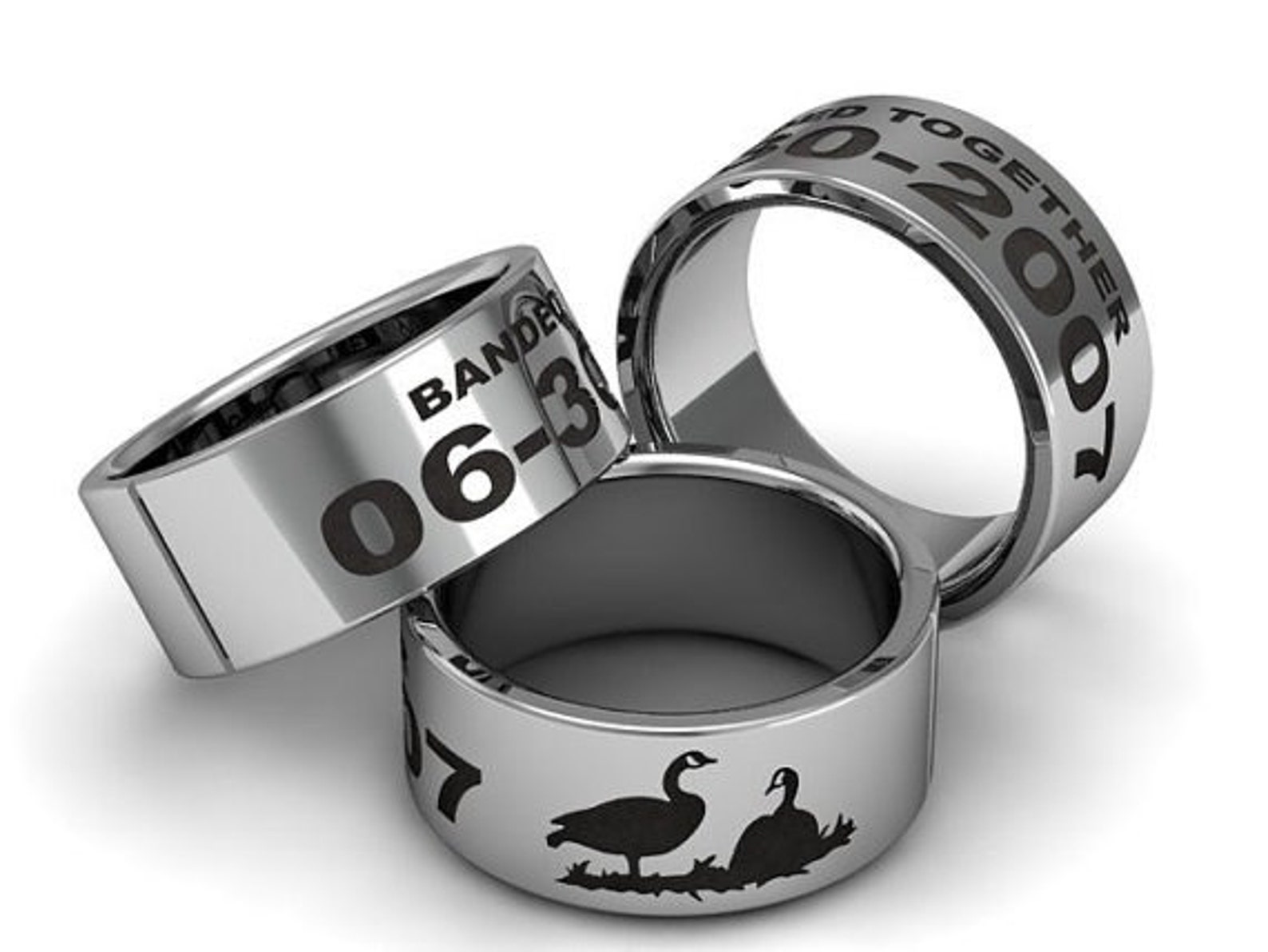 Duck band ring Etsy