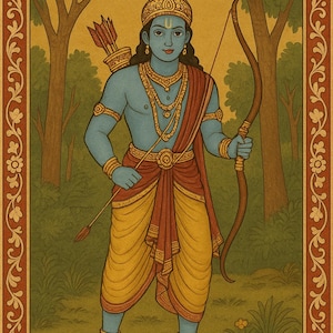 Digital Ramayan PDF by Valmiki | Illustrated Indian Epic | Lord Rama Story | Hindu Mythology Download