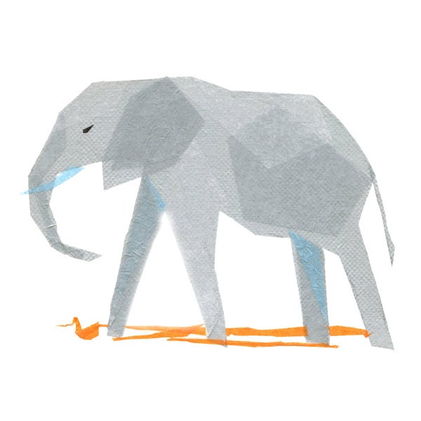 Andrew Elefant - Tier Kunstdruck
