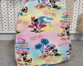 Surf's Up Mouse and Duck Child Backpack