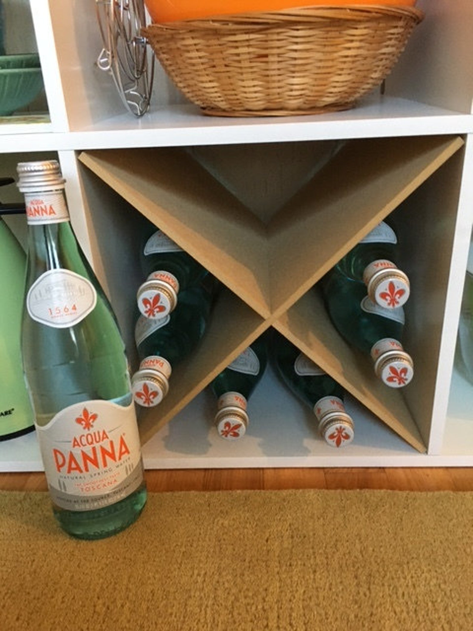 X Divider Cube Insert for Cube Storage Shelves Available Etsy