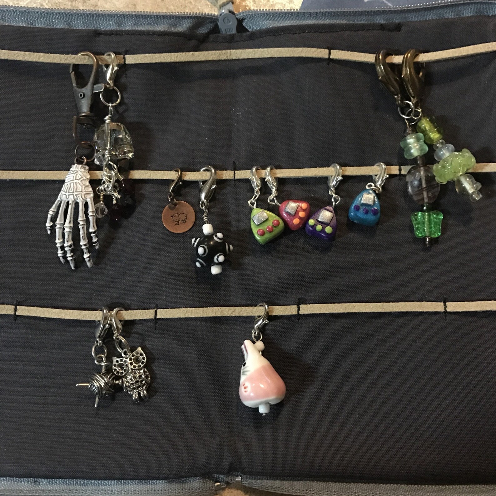 Stitch Marker Organizer SPAM Life Progress Keeper Case Etsy