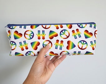 Peace, Love and Pride Pencil Case S755