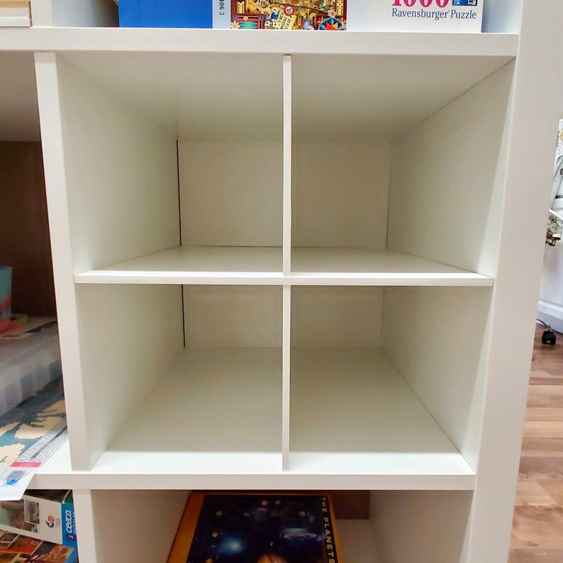 4 Cubby Cube Insert for Cube Storage Shelves Available Etsy