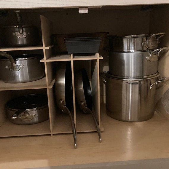 Kitchen Storage Cabinets — The Best Pot Rack and Cabinet Organizers!