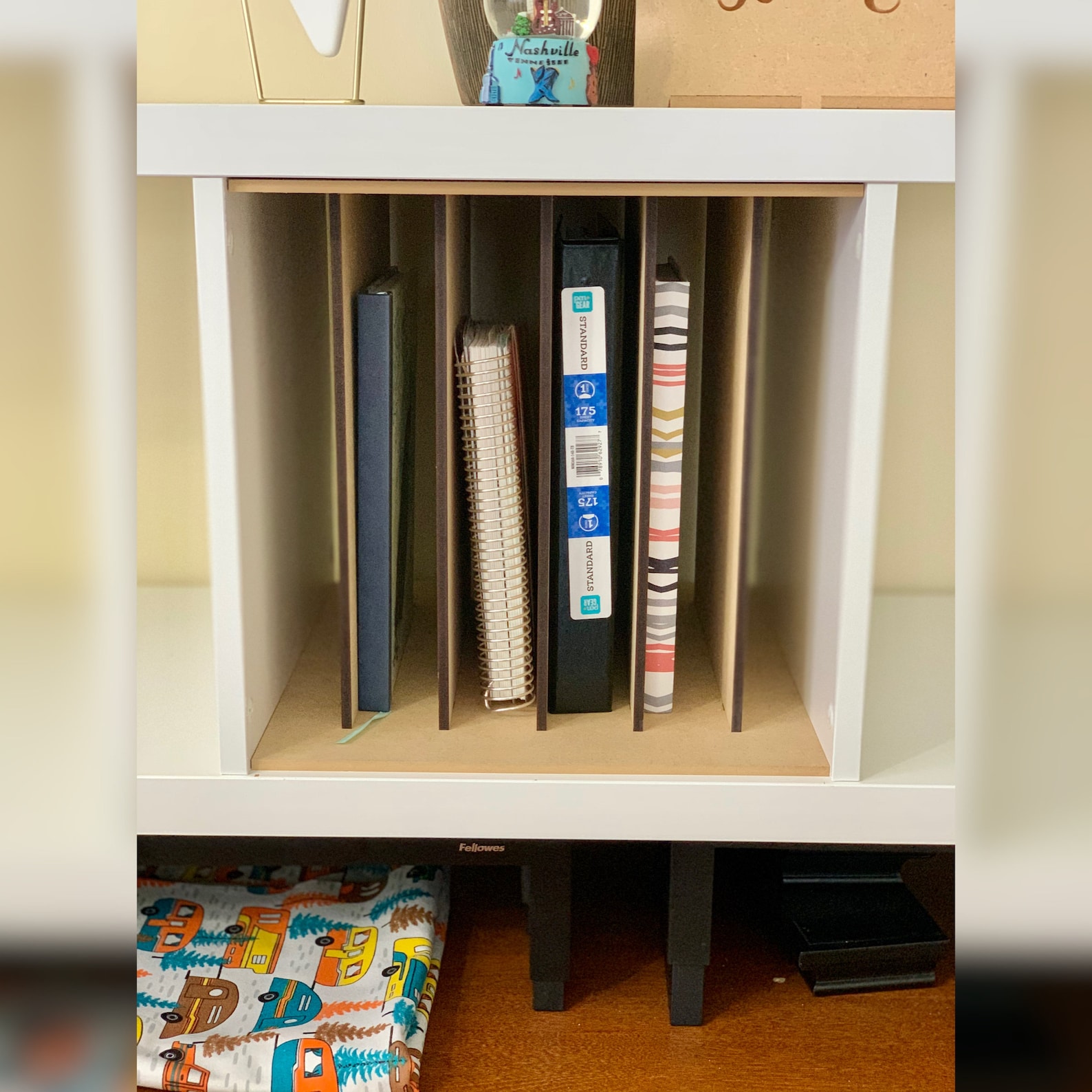 Vertical Divider Insert for Kallax Cube Shelving available Etsy