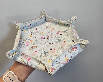 Hexagon Folding Tray for Dice, Beading, Crafting, Rolling and more
