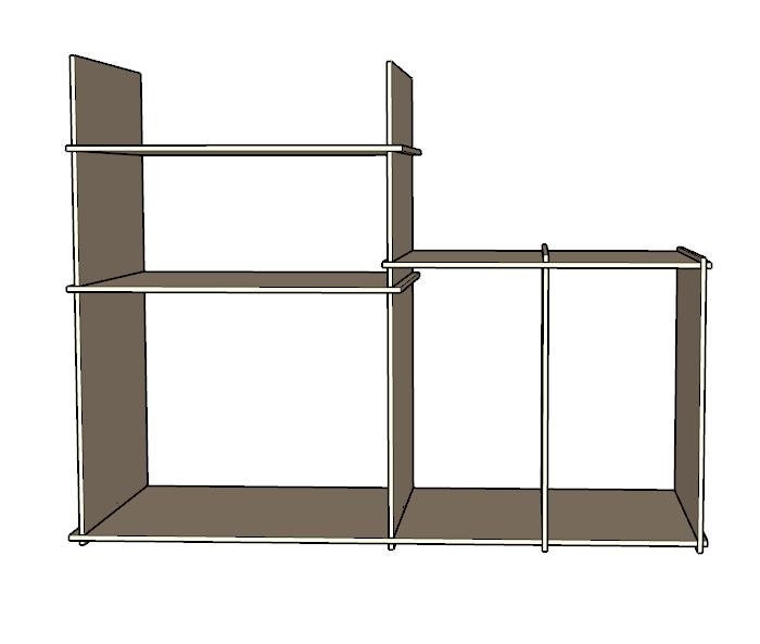 Organizzatore per pentole e padelle per armadietti da cucina, organizer per  padelle, organizer per armadietti da cucina R243 -  Italia