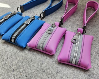Vinyl Keychain and Mini Zipper Pouch