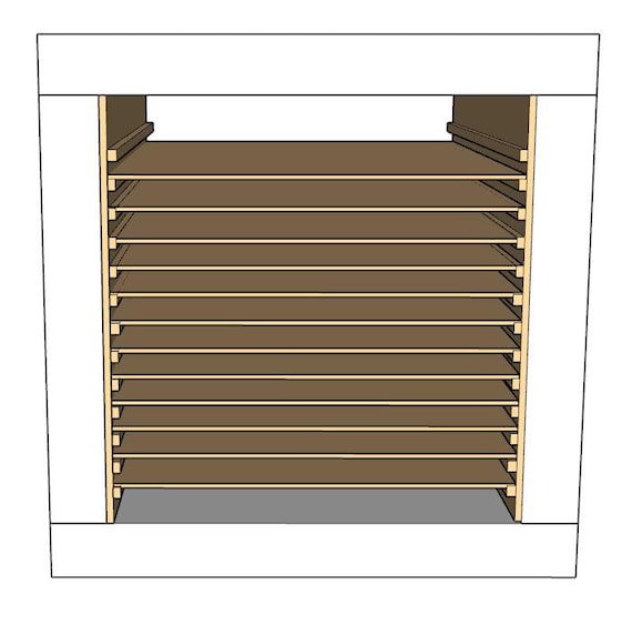 Pull Out Shelf Cube Insert for Cube Storage Shelves Metal Die