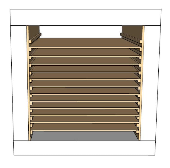 Pull Out Shelf Cube Insert for Cube Storage Shelves