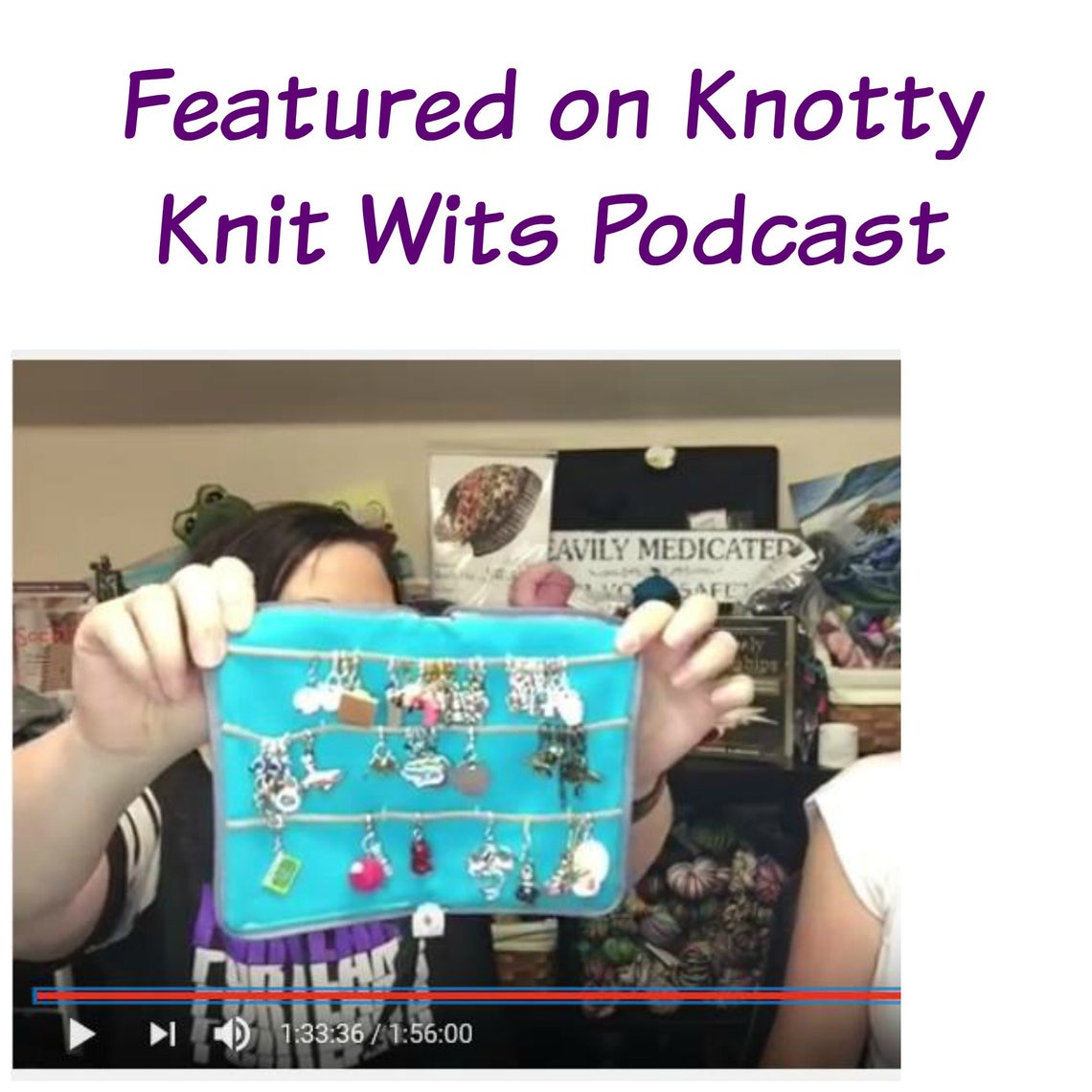 Stitch Marker Organizer SPAM Life Progress Keeper Case Etsy