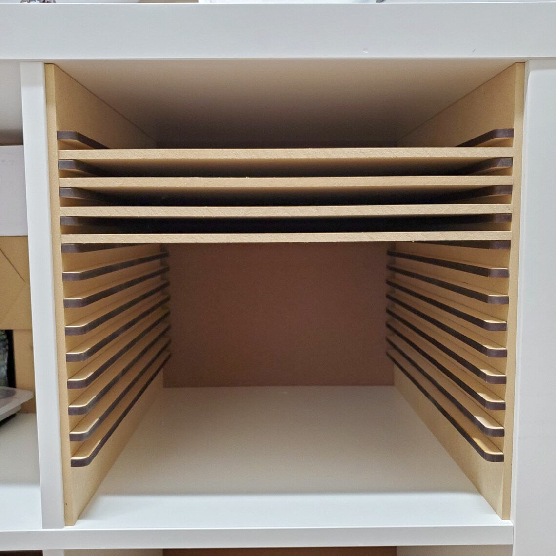 Adjustable Pull Out Shelf Cube Insert for Cube Storage Shelves Etsy