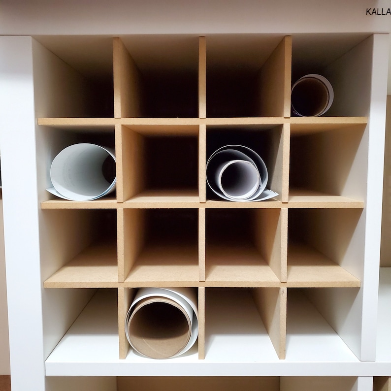16 Cubby Cube Insert for Cube Storage Shelves / Wine Rack / Etsy