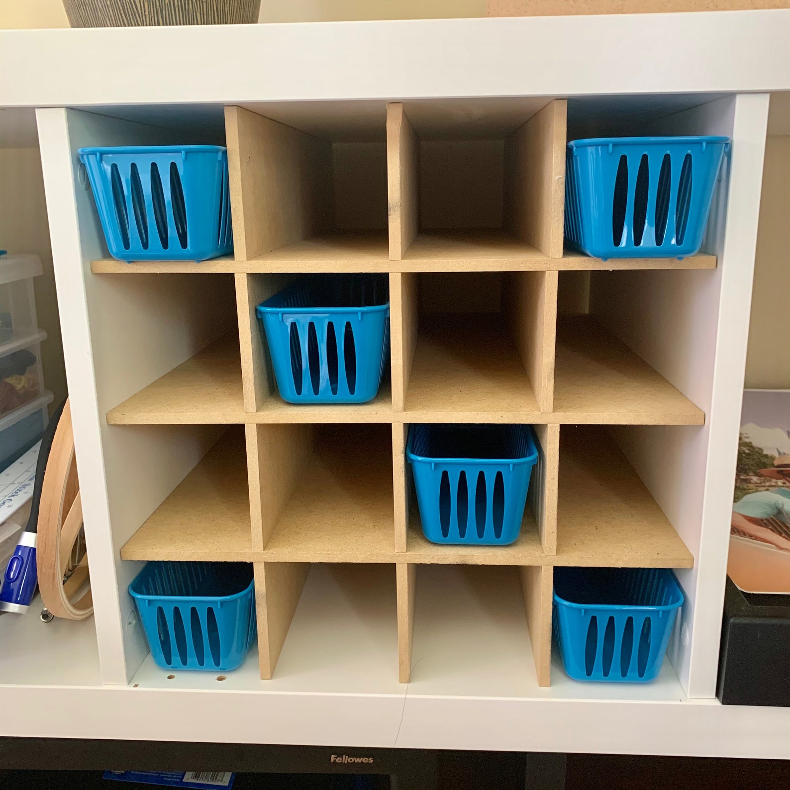 16 Cubby Cube Insert for Cube Storage Shelves Available Etsy Canada