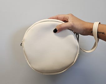 Poke Ball Clear Mini Round Wristlet