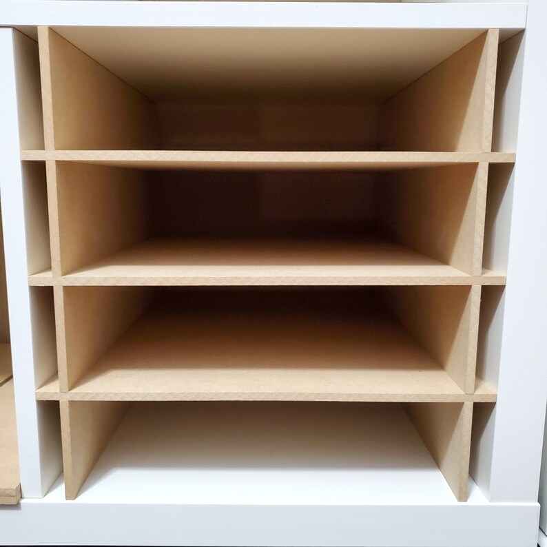 Fixed 3 6 Shelf Organizer Cube Insert for Cube Storage Etsy