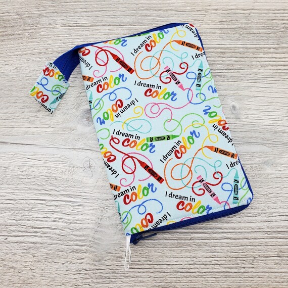 Stitch Marker Organizer I Dream in Color Progress Keeper Etsy