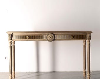 Large desk table, console table,console table radiator, oak console, desk oak, rustic table, desk table top wood,rustic curved console table