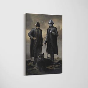 Daft Punk Canvas Print: Starboy Wall Art, Ready to Hang