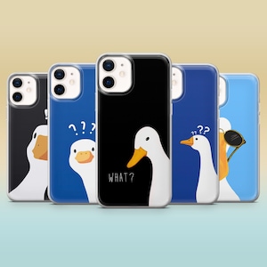 Funny Animal Phone Case, Cute Animal Cover for iPhone 17Pro, 16, 15, 14, 13, 12, Samsung S25, S24, S23Fe, S22, A16, A26, A56, Pixel 10, 9Pro
