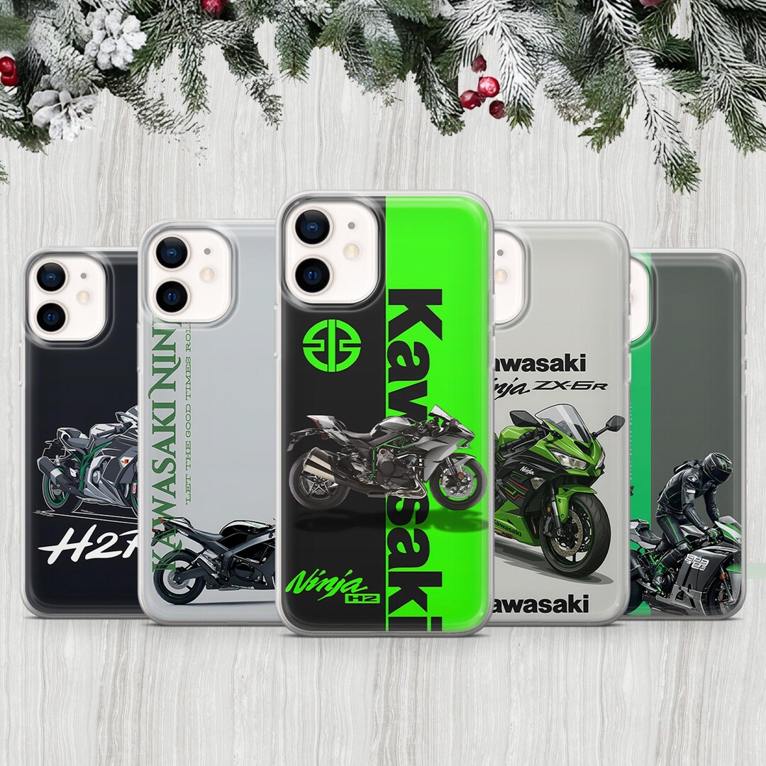 iPhoneケース カワサキ バイク用 スマホケース Ninja H2 ZX-6R スポーツバイクカバー