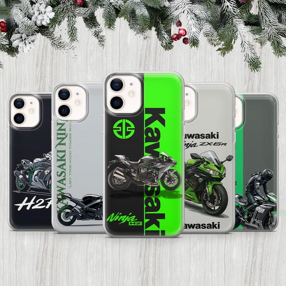 カワサキ バイク用 スマホケース Ninja H2 ZX-6R スポーツバイクカバー
