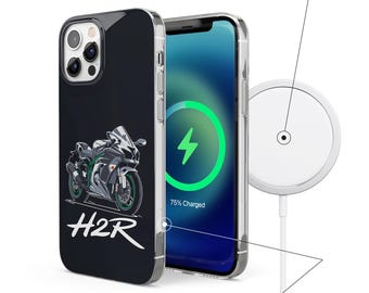 カワサキ バイク用 スマホケース Ninja H2 ZX-6R スポーツバイクカバー