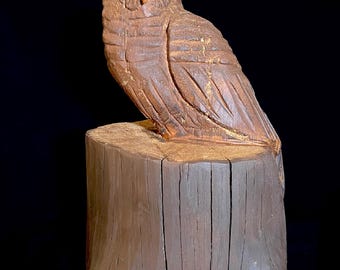 Chainsaw Carving - Mr. Owl