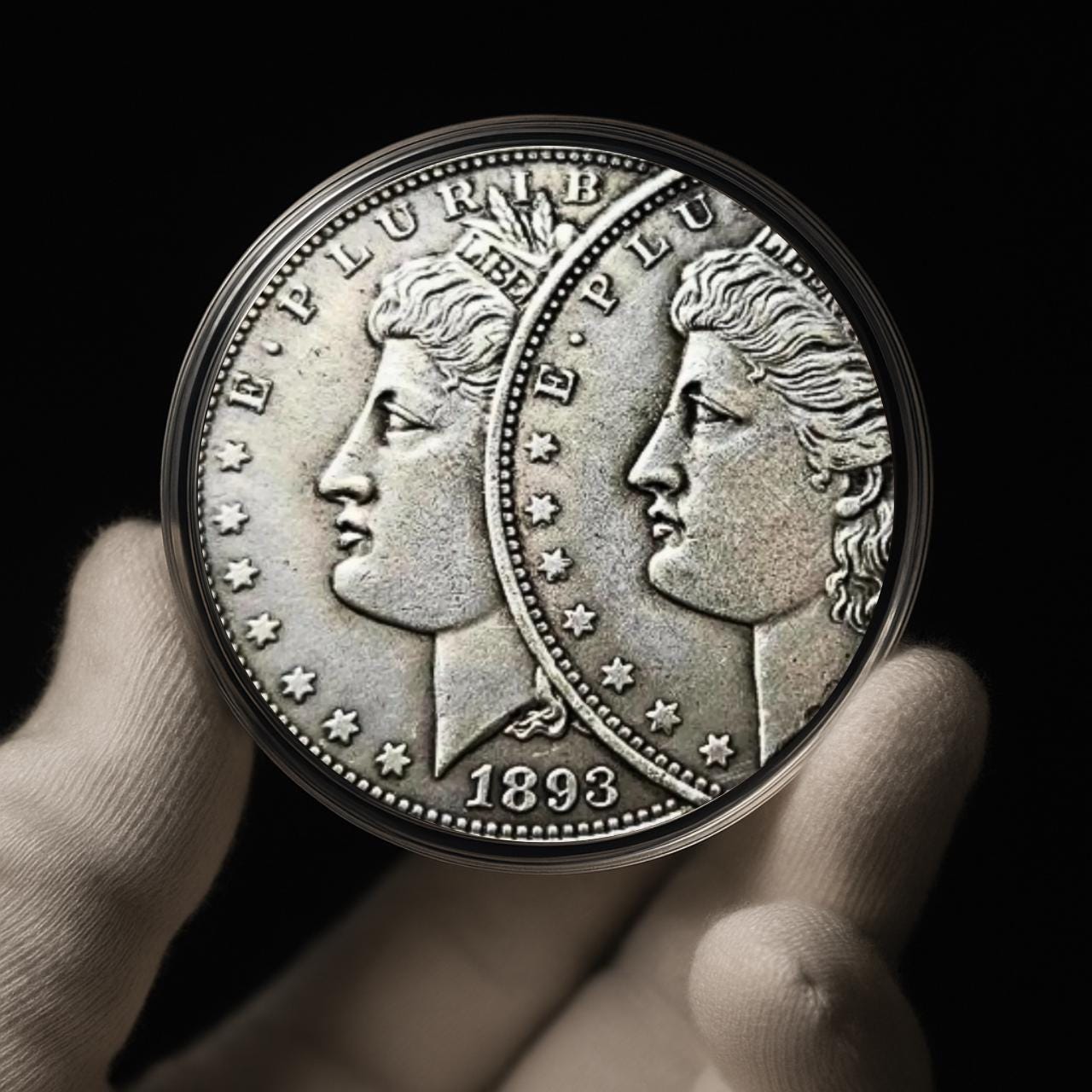 1893年 S モルガン・ダラー 両面エラー 米国コレクターコイン - Etsy 日本