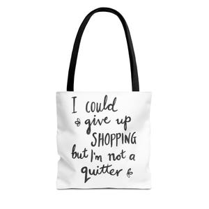 Shopping Enthusiast Tote Bag - Perfect for Everyday Use, Gifts, Travel, Groceries, Market Trips