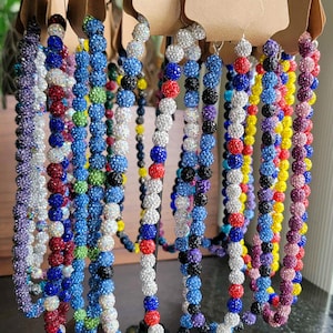 In-Stock and Ready to Ship Baseball/Softball Necklaces!