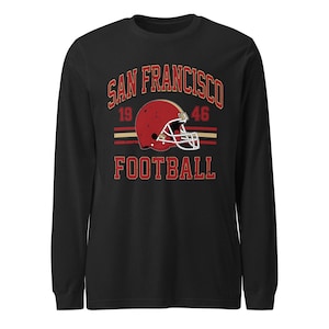 Vintage 49ers Long Sleeve Tee: San Francisco Football Shirt