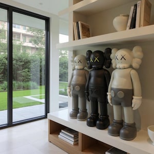 Inspired By Life Size Kaws Figure Hypebeast Life Sized Figure home Decor Sculpture Room Decor Kaws 4ft Fake Kaws Gift New Apartament Decor