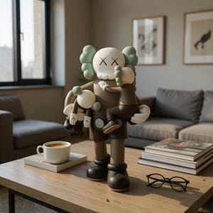 Inspired By Kaws Figurine Hypebeast Decor Aesthetic Room Vinyl Figurine Fake Kaws Family Kaws Figure Modern Art Sculpture Hypebeast art Doll