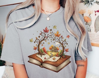 Cozy Fall Reading SVG: Autumn Book Lover Design (Digital Download)