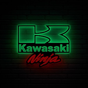 Kawasaki neon sign - Etsy 日本