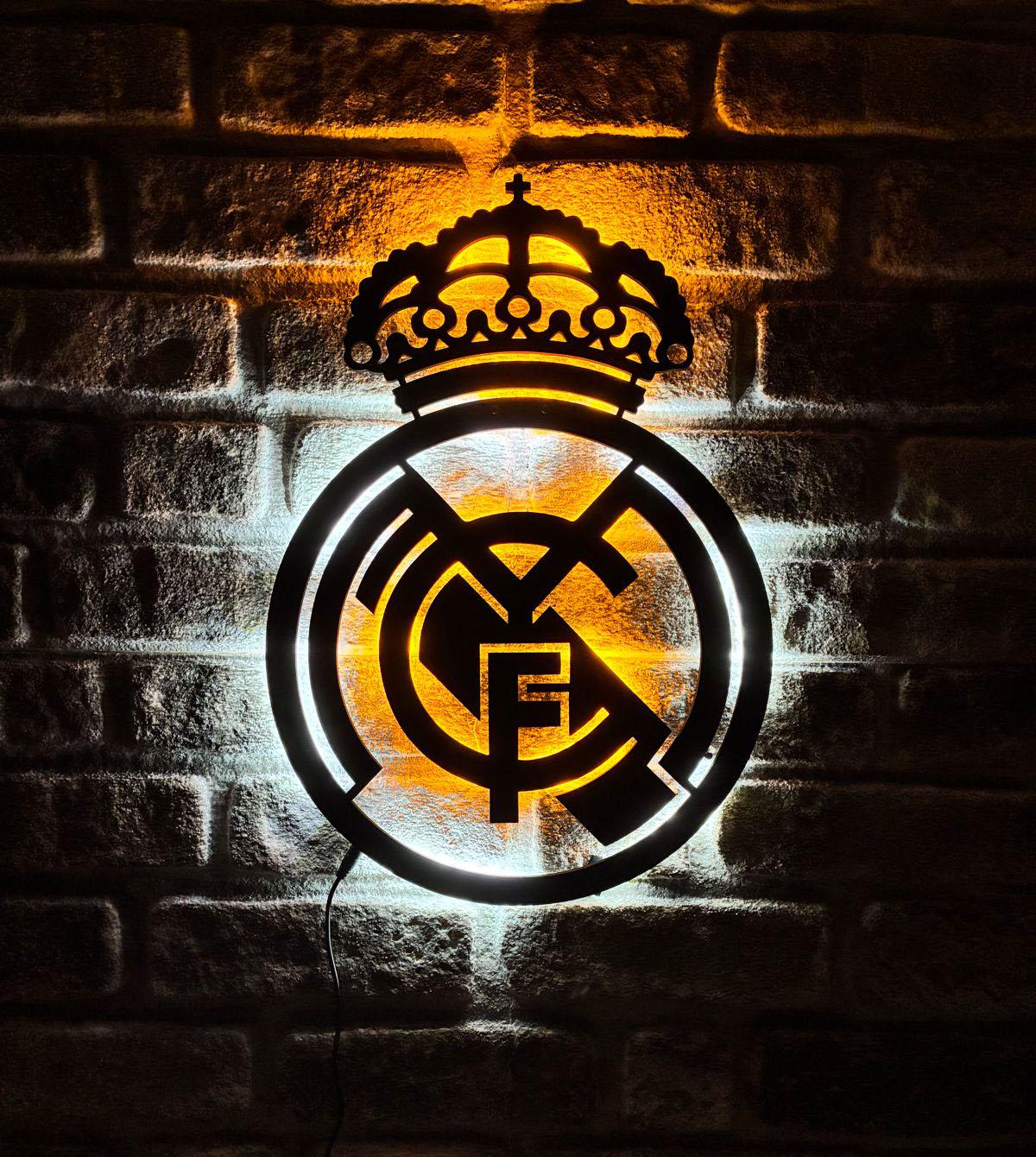 Real madrid led logo - Etsy 日本