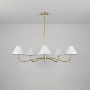 Linear Chandelier | Flush Mount Ceiling Light | Vintage Ceiling Lights | Modern Ceiling Light | Pendelleuchte | unique chandelier