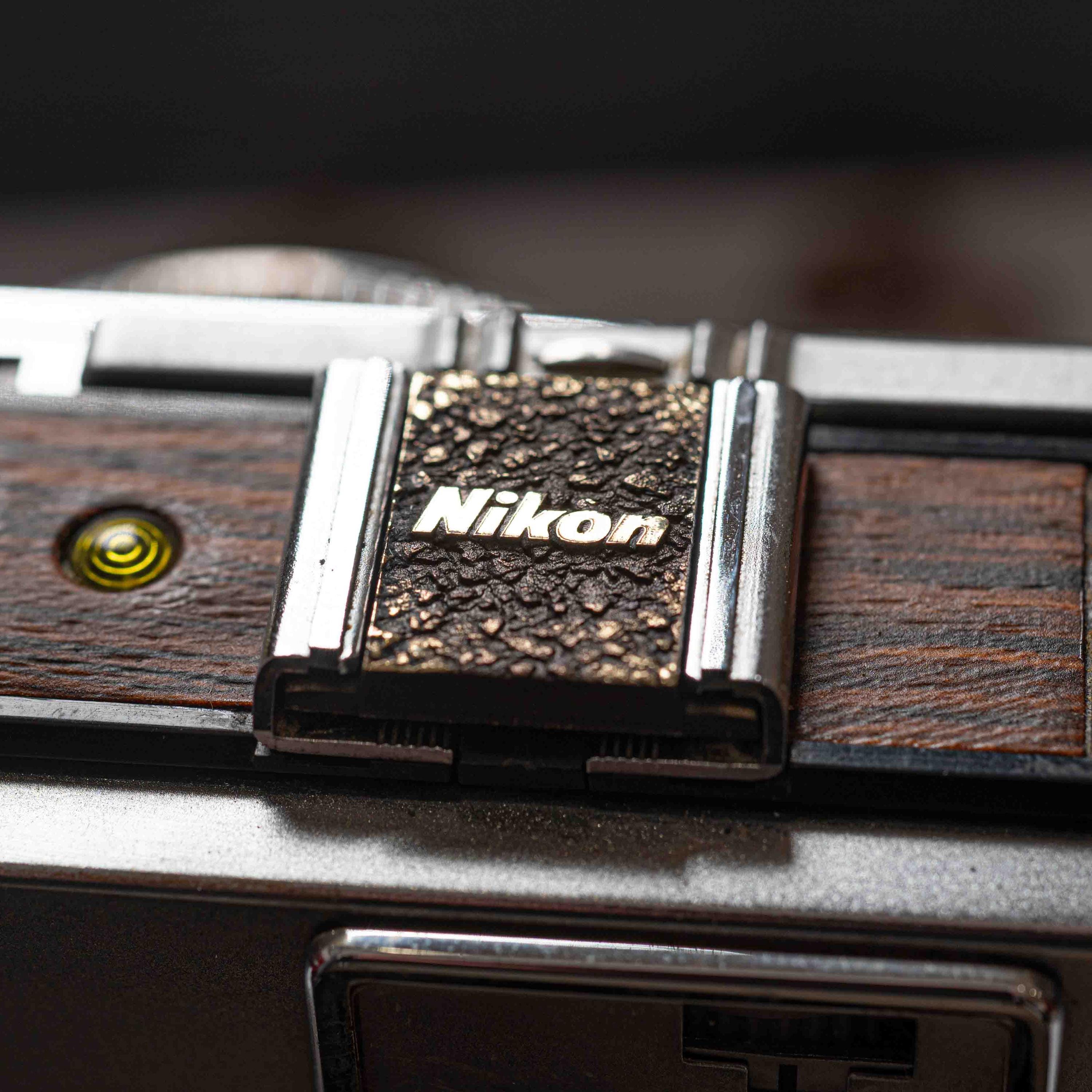 Handmade Brass Hot Shoe Cover for Nikon - Gift for Photographer -…