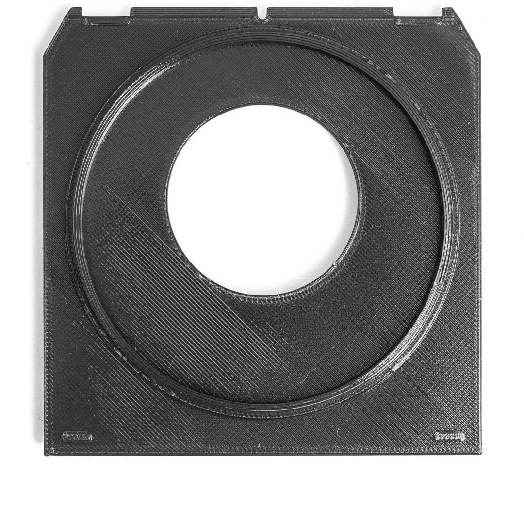 LINHOF Technika 4x5 レンズボード - Copal #1 (41,6 mm)、オフ