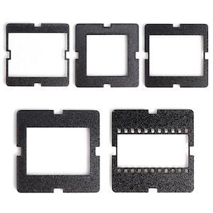 HASSELBLAD 500, V Series --- Full set of masks 37x37, 44x33, 645, 49x37, 35mm Panoramic