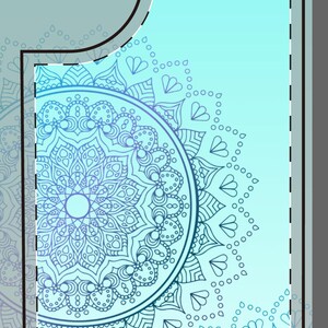 Mint Mandala Phone Cases