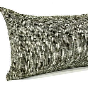 Green Throw Throw Pillow Cover Basket Weave Upholstery Fabric Pillowcase