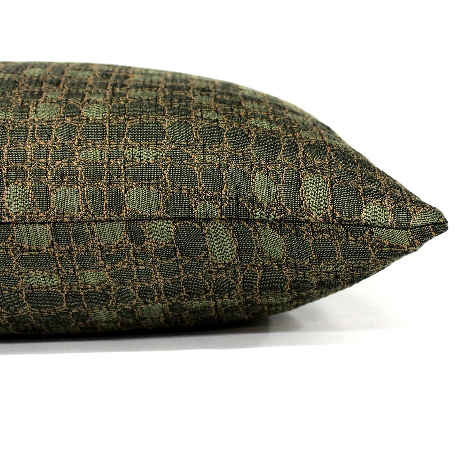 Lumbar Pillow Cover Moss Green Pebble Upholstery Spring Decor Etsy