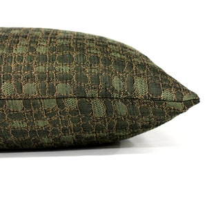Lumbar Pillow Cover Moss Green Pebble Upholstery Spring Decor Decorative Pillow Oblong Throw Pillow Cushion Cover image 5