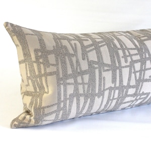 Lumbar Pillow Cover Taupe Blush Sticks Upholstery Fabric Decorative Pillow Oblong Throw Pillow Cushion Cover