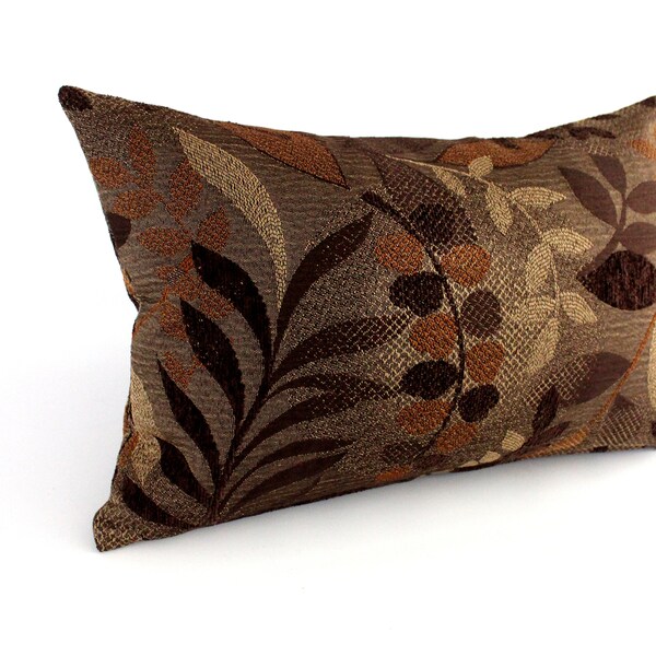 Grey Brown Pillow - Etsy