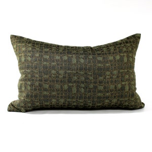 Lumbar Pillow Cover Moss Green Pebble Upholstery Spring Decor Decorative Pillow Oblong Throw Pillow Cushion Cover image 8