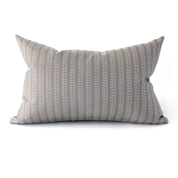 Grey Lumbar Pillow Etsy